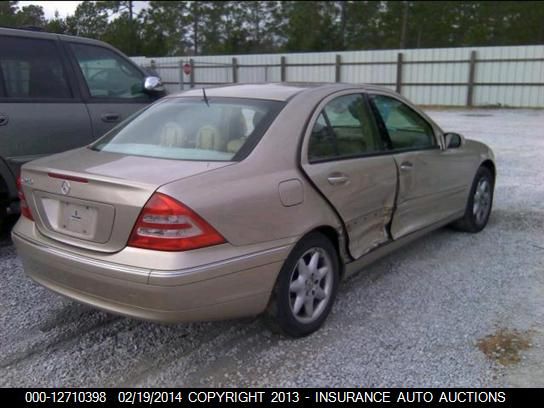 2002 Mercedes-Benz C240 VIN: WDBRF61J42E009093 Lot: 12710398