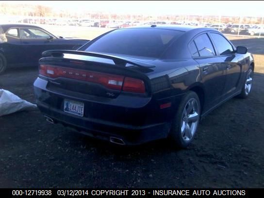 2012 Dodge Charger R/T VIN: 2C3CDXCT4CH281692 Lot: 12719938