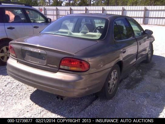 2000 Oldsmobile Intrigue Gx VIN: 1G3WH52H3YF299415 Lot: 12739877