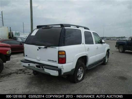 2003 Chevrolet Tahoe K1500 VIN: 1GNEK13Z43R246704 Lot: 12818518