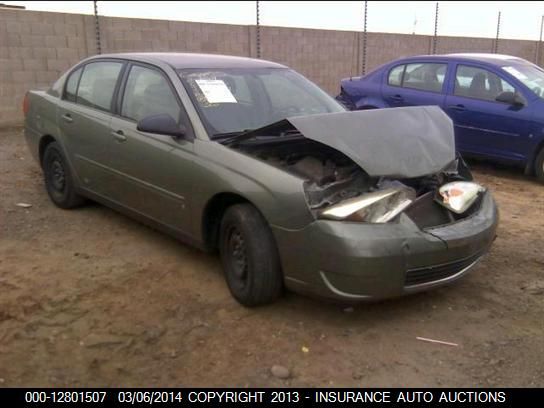 2006 Chevrolet Malibu Ls VIN: 1G1ZS51F66F104668 Lot: 12801507