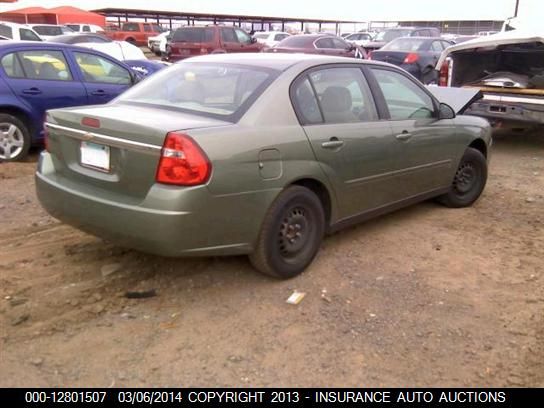 2006 Chevrolet Malibu Ls VIN: 1G1ZS51F66F104668 Lot: 12801507