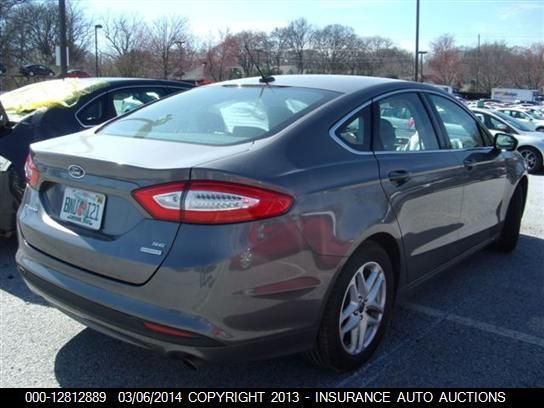 2014 Ford Fusion Se VIN: 3FA6P0HD6ER160071 Lot: 12812889