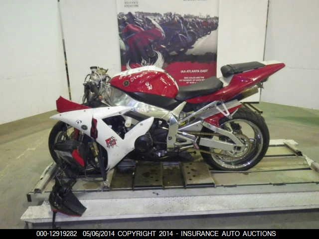 2002 Yamaha Yzfr1 VIN: JYARN10E22A002707 Lot: 12919282
