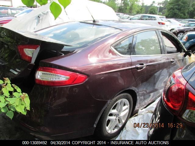 2013 Ford Fusion Se VIN: 3FA6P0HR0DR313022 Lot: 13089492