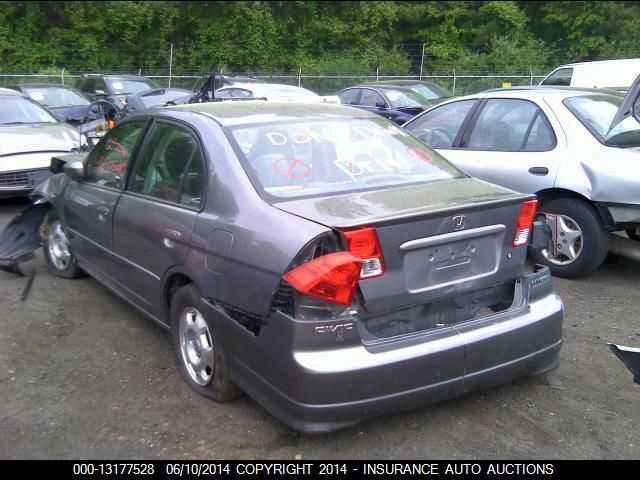 2004 Honda Civic Hybrid VIN: JHMES96684S009926 Lot: 13177528