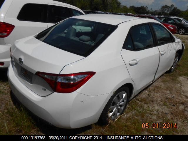 2014 Toyota Corolla Cor L/Le/Lepl/Pr/S/Spl/Pr VIN: 5YFBURHE3EP079629 Lot: 13193768