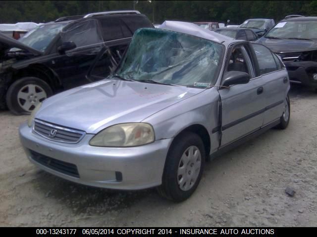 1999 Honda Civic Lx VIN: 2HGEJ6675XH505761 Lot: 13243177