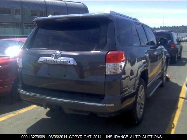 2012 Toyota 4 Runner Sr5/Limited/Trail VIN: JTEBU5JR1C5083139 Lot: 13270689