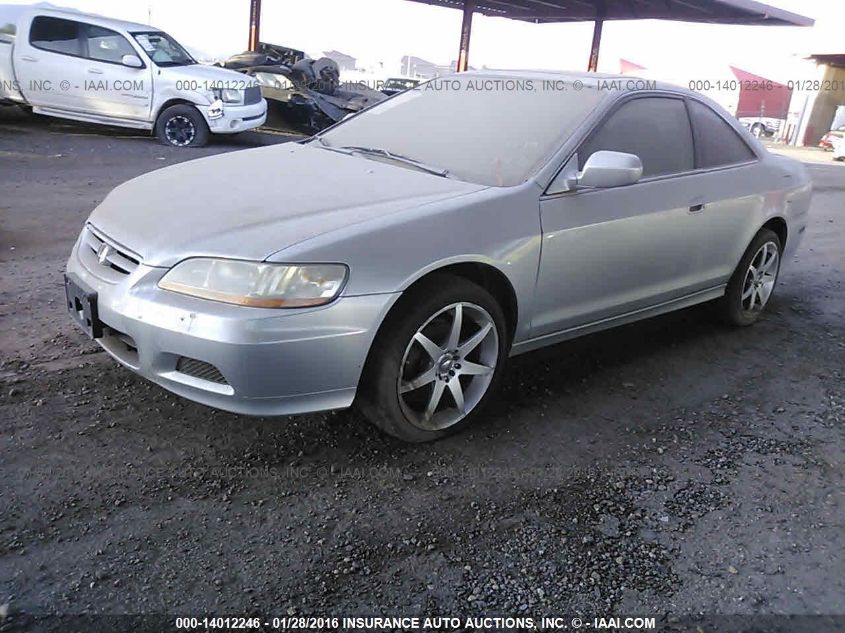 1HGCG22542A006203 2002 Honda Accord Cpe Ex W/Leather