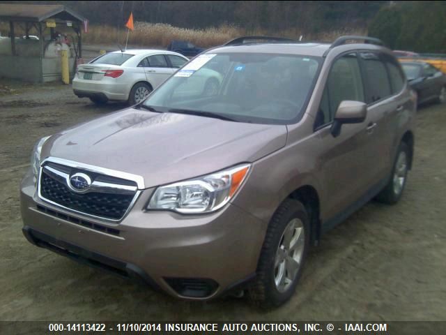 2014 Subaru Forester 2.5I Premium VIN: JF2SJAEC6EH407295 Lot: 14113422