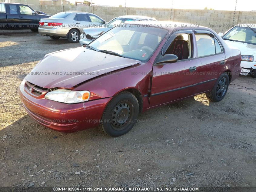 2000 Toyota Corolla Ce VIN: 2T1BR12E9YC340052 Lot: 14182964