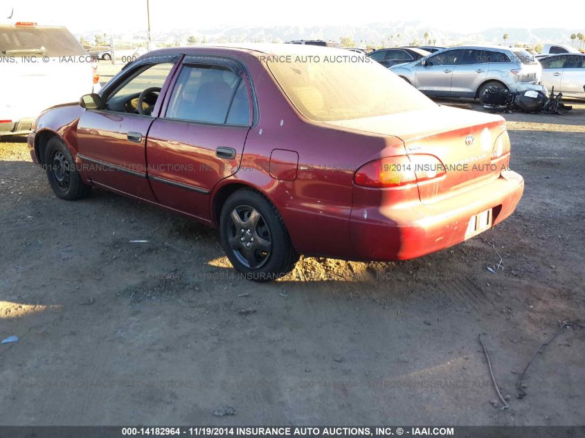 2000 Toyota Corolla Ce VIN: 2T1BR12E9YC340052 Lot: 14182964