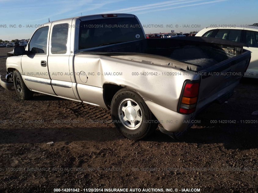 2004 GMC Sierra 1500 Sle VIN: 2GTEC19TX41220045 Lot: 14201042