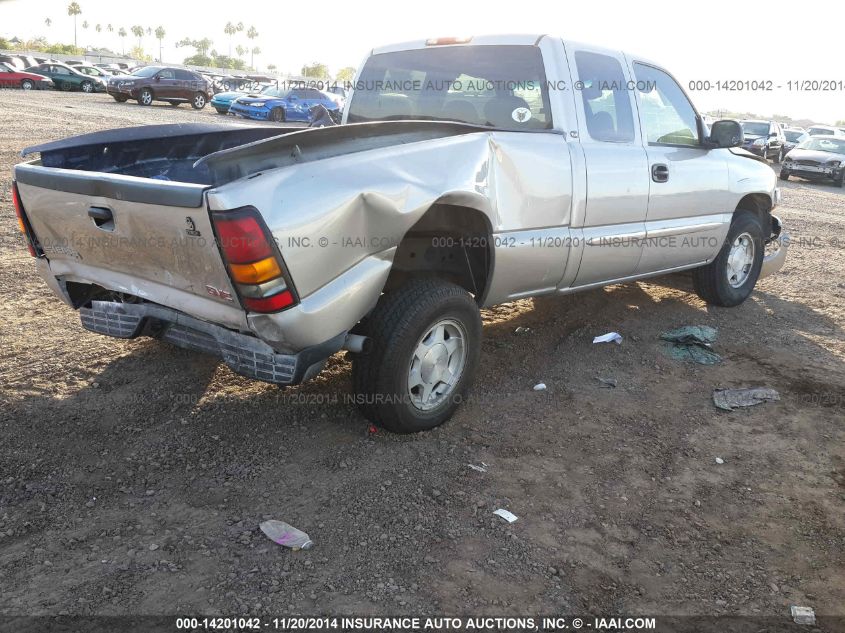 2004 GMC Sierra 1500 Sle VIN: 2GTEC19TX41220045 Lot: 14201042