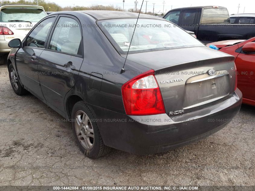 2005 Kia Spectra Sx/Ex/Lx VIN: KNAFE121255091450 Lot: 14442884