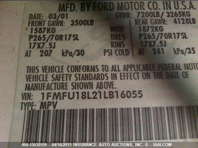 1FMFU18L92LA01924 2002 Ford Expedition Eddie Bauer