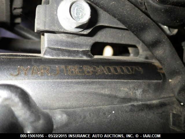 2009 Yamaha Yzfr1 VIN: JYARN23E69A000079 Lot: 15061056