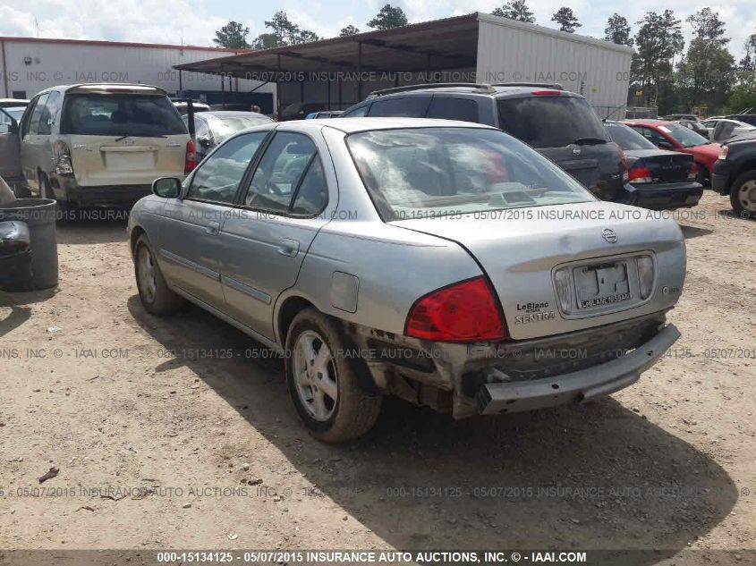 2004 Nissan Sentra 1.8S VIN: 3N1CB51DX4L860294 Lot: 15134125