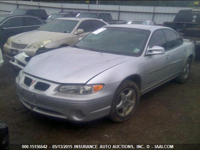 2001 Pontiac Grand Prix Se silver sedan gasoline 1G2WK52J71F259658 photo #3