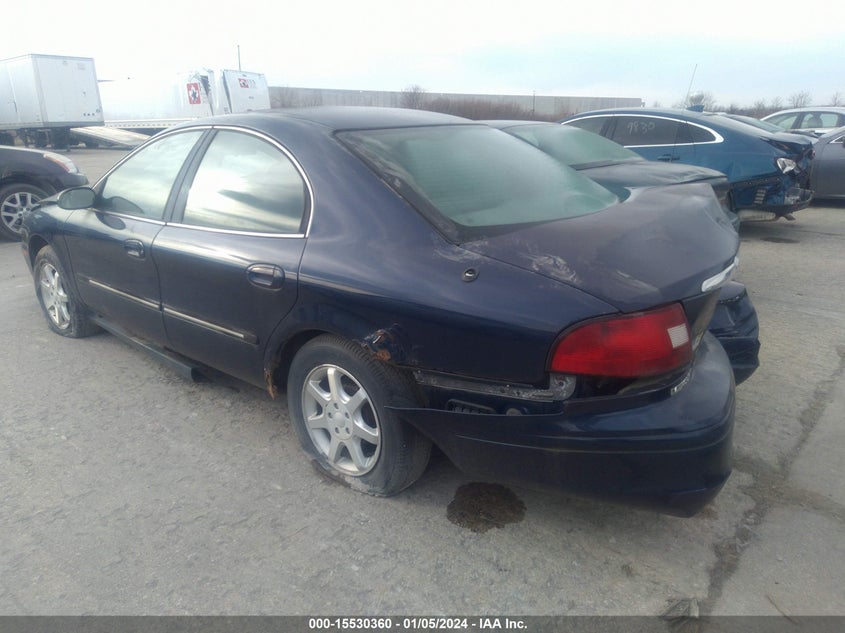 2000 Mercury Sable Ls blue sedan gasoline 1MEFM53U4YG638361 photo #4