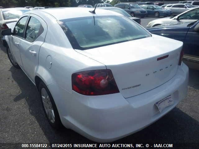 2014 Dodge Avenger Se VIN: 1C3CDZAB6EN110393 Lot: 15584122