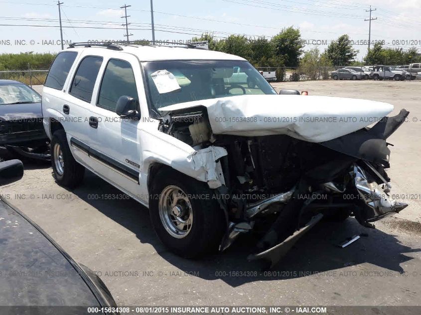 2001 Chevrolet Tahoe Ls VIN: 1GNEC13T31J129216 Lot: 15634308