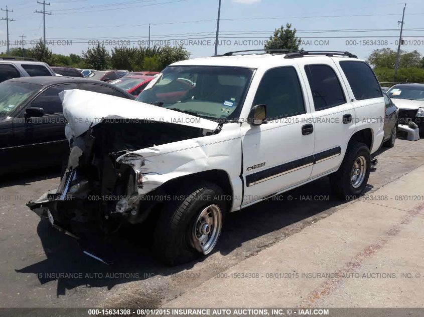 2001 Chevrolet Tahoe Ls VIN: 1GNEC13T31J129216 Lot: 15634308