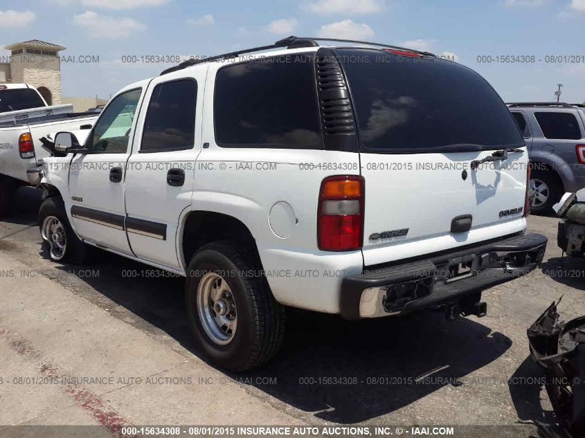 2001 Chevrolet Tahoe Ls VIN: 1GNEC13T31J129216 Lot: 15634308