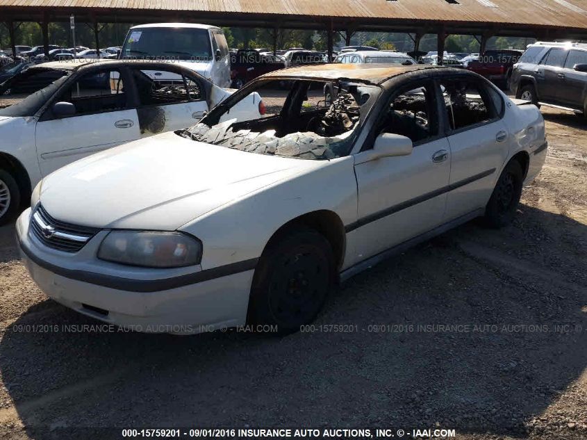 2003 Chevrolet Impala VIN: 2G1WF52E339427366 Lot: 15759201