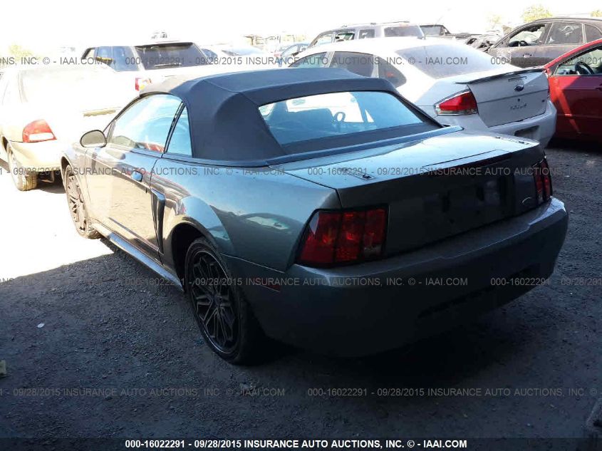 2001 Ford Mustang Deluxe/Premium VIN: 1FAFP44461F214537 Lot: 16022291