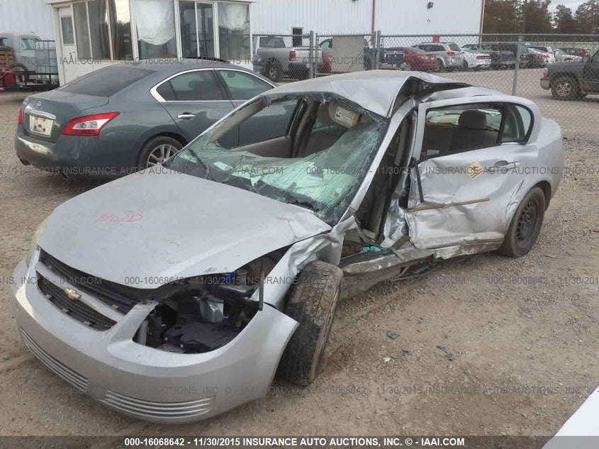 1G1AK55F577172642 2007 CHEVROLET COBALT photo no. 2