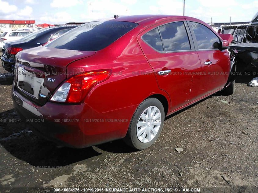 3N1CN7AP3CL803222 2012 Nissan Versa 1.6 Sv