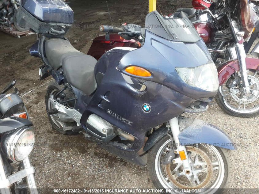 2002 BMW R1150Rt (Canada) VIN: WB10419A62ZE79917 Lot: 16172482