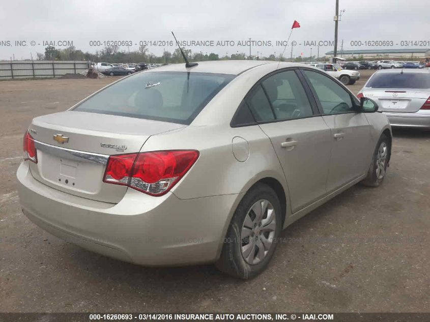 2014 Chevrolet Cruze Ls Auto VIN: 1G1PA5SH8E7230310 Lot: 16260693