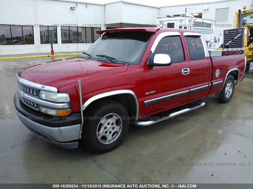 2001 Chevrolet Silverado C1500 VIN: 2GCEC19V611162853 Lot: 16309254