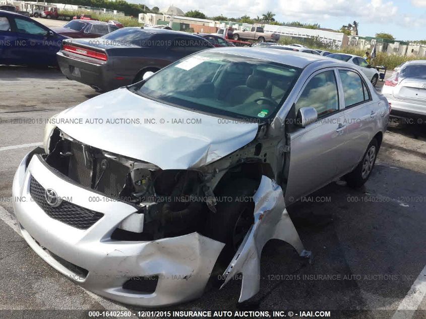 2009 Toyota Corolla Xle/Le/S VIN: JTDBL40E99J036361 Lot: 16402560