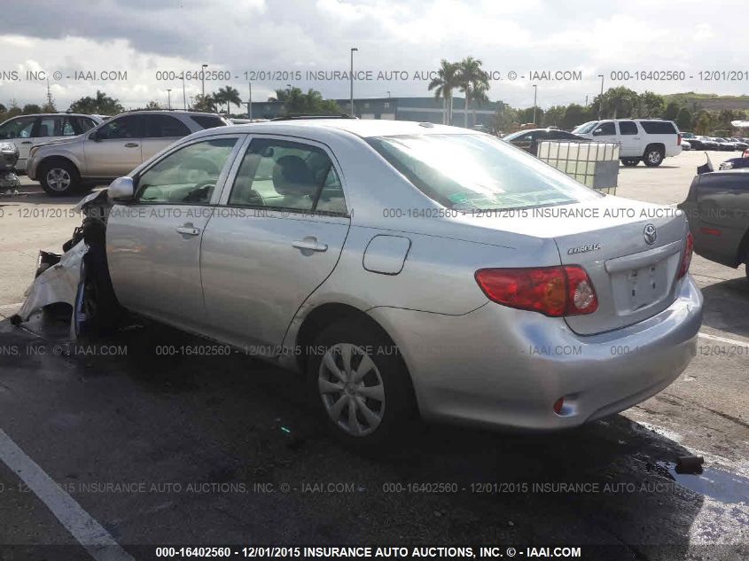 2009 Toyota Corolla Xle/Le/S VIN: JTDBL40E99J036361 Lot: 16402560