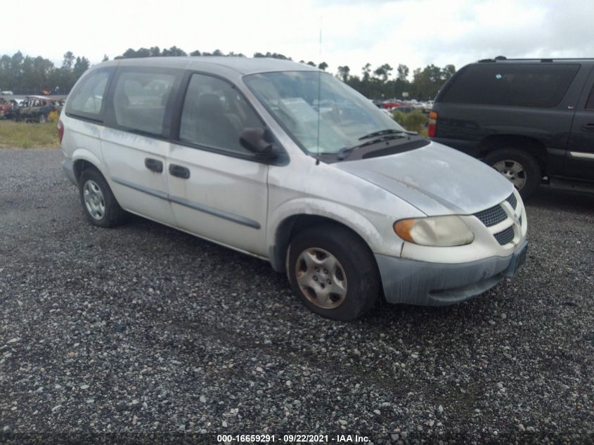 2002 Dodge Caravan Se VIN: 1B4GP25332B631175 Lot: 16659291