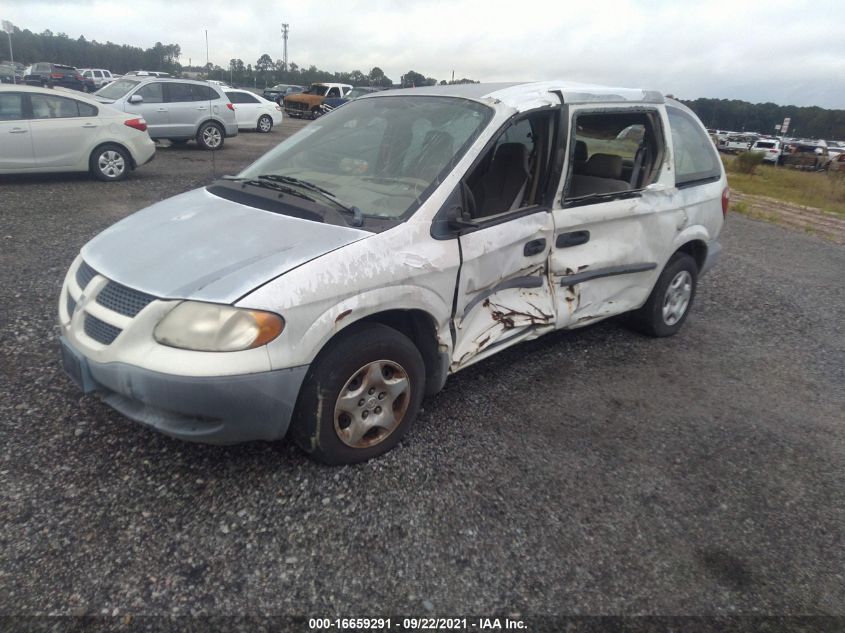 2002 Dodge Caravan Se VIN: 1B4GP25332B631175 Lot: 16659291