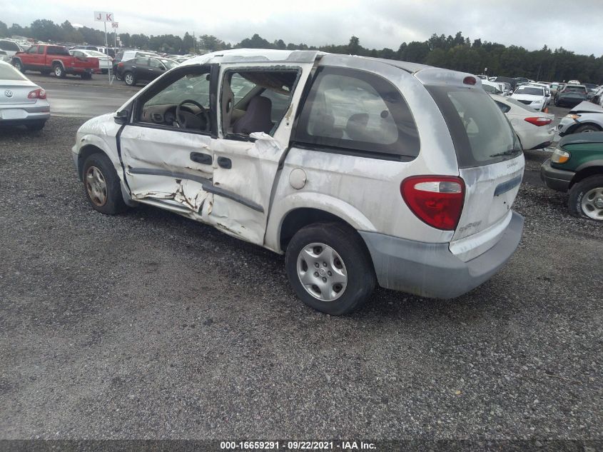 2002 Dodge Caravan Se VIN: 1B4GP25332B631175 Lot: 16659291