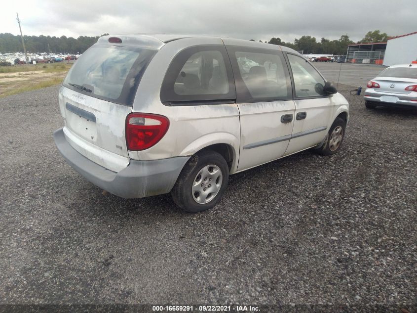 2002 Dodge Caravan Se VIN: 1B4GP25332B631175 Lot: 16659291