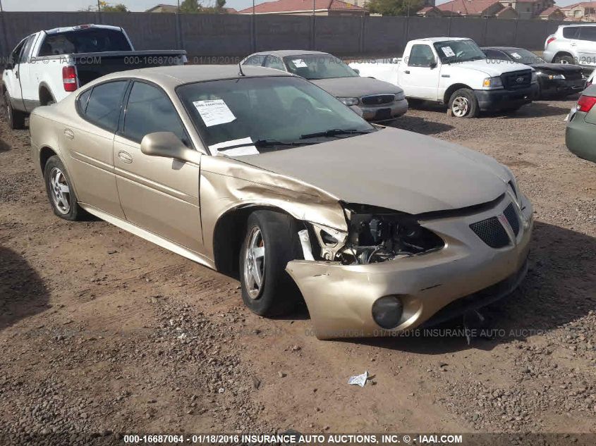 2004 Pontiac Grand Prix Gt2 VIN: 2G2WS522541208390 Lot: 16687064