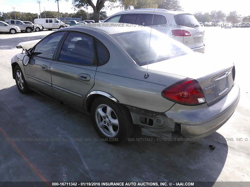 2002 Ford Taurus Se Standard VIN: 1FAFP53UX2A210660 Lot: 16711342