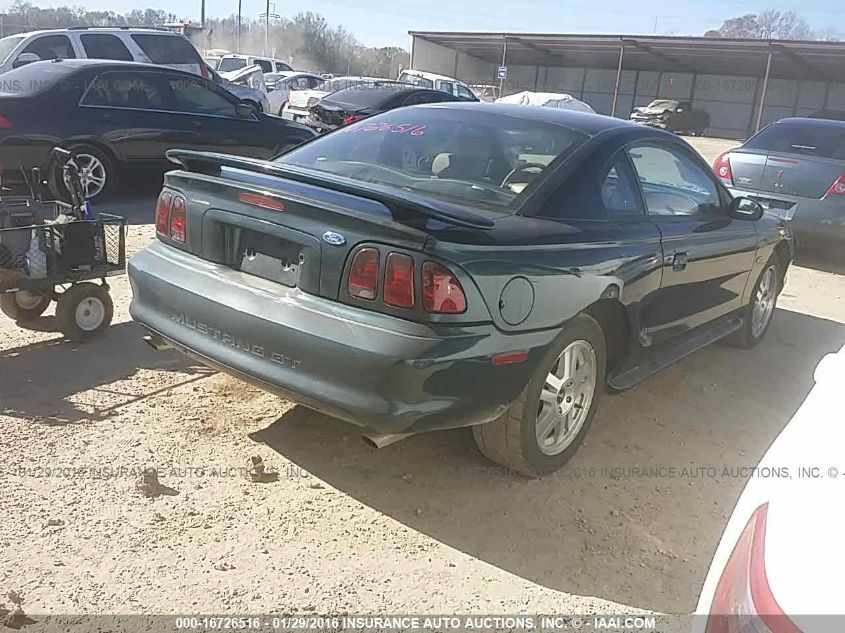 1997 Ford Mustang Gt VIN: 1FALP42X4VF120890 Lot: 16726516