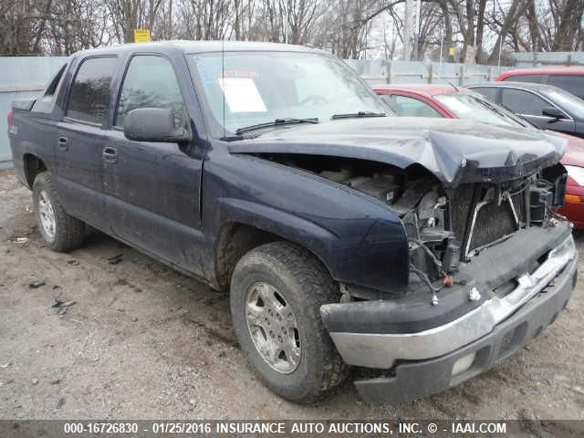 2004 Chevrolet Avalanche 1500 VIN: 3GNEK12T94G320648 Lot: 16726830