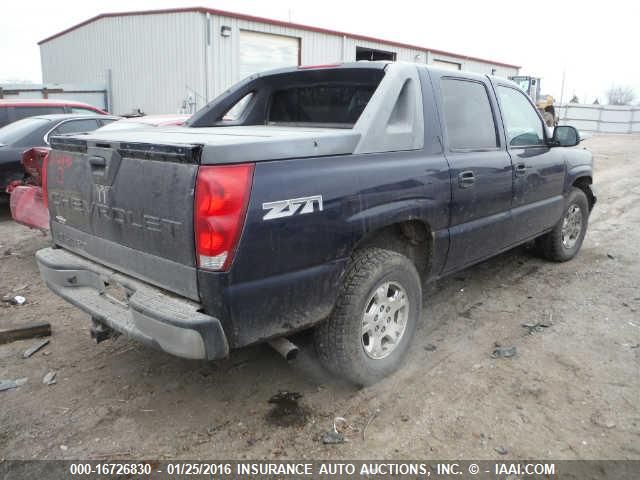 2004 Chevrolet Avalanche 1500 VIN: 3GNEK12T94G320648 Lot: 16726830