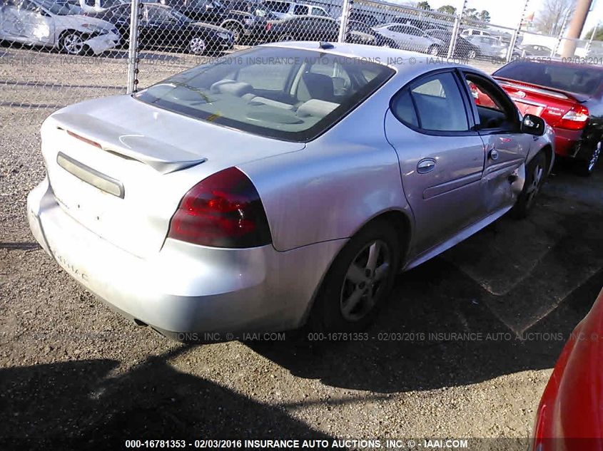 2005 Pontiac Grand Prix VIN: 2G2WP522651298779 Lot: 16781353