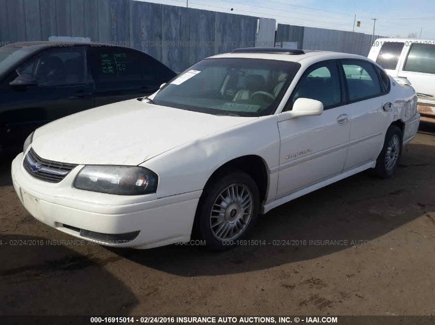 2004 Chevrolet Impala Ls VIN: 2G1WH52K649407498 Lot: 16915014