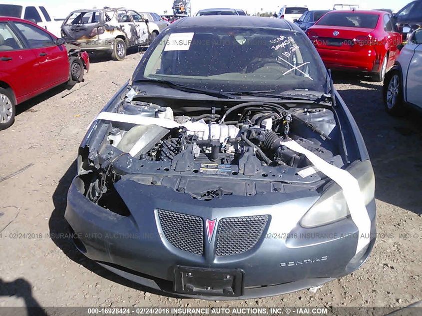 2006 Pontiac Grand Prix VIN: 2G2WP552961108440 Lot: 16928424